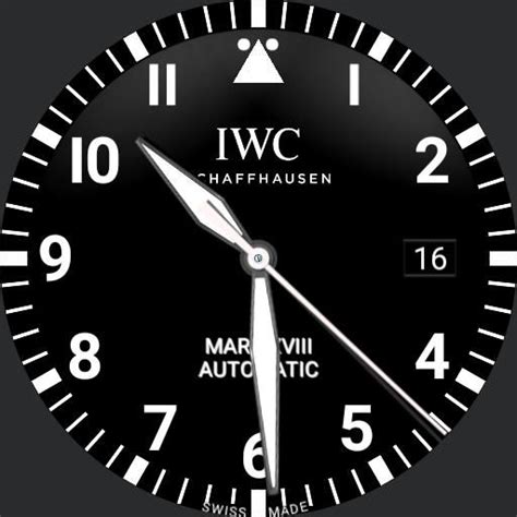 svartling iwc watch faces.